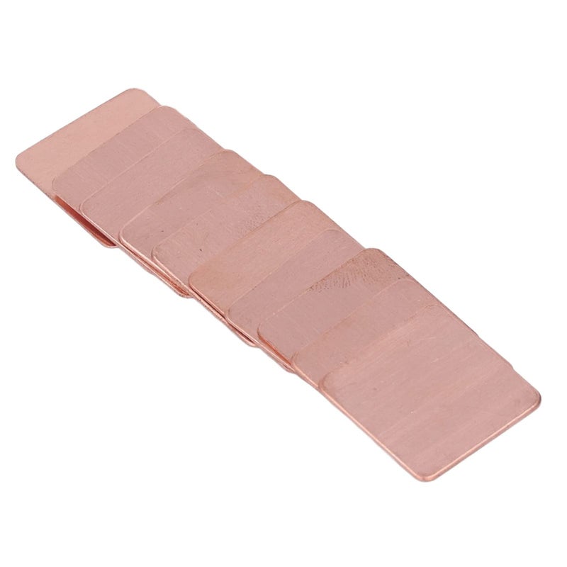Copper Heat Sink Shim 20Pcs 20x20mm 0 5mm For GPU Thermal Conductivity - Image 3