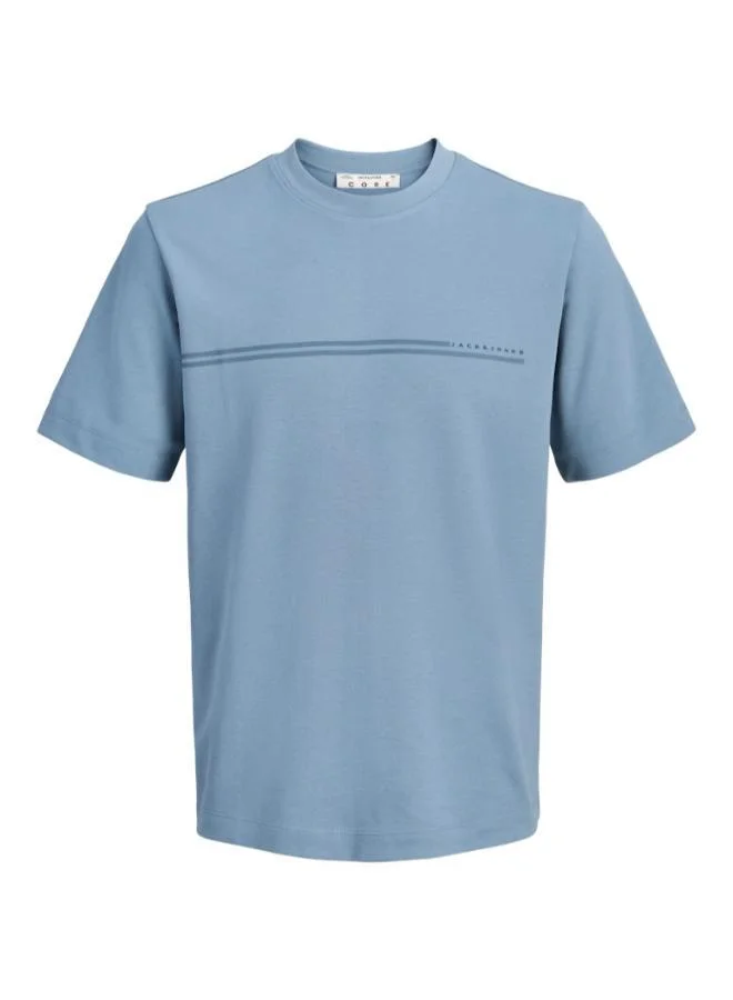 Jack & Jones Junior Youth Chest Branding Crew Neck T-Shirt