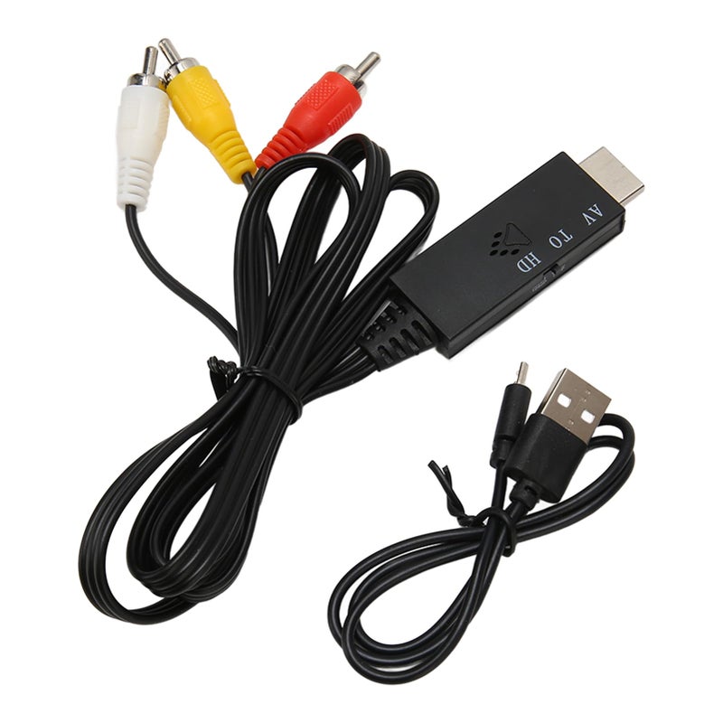 3 3ft HDMI Converter Cable for PS1 PS2 N64 VHS VCR DVD Players Plug and Play - Image 5