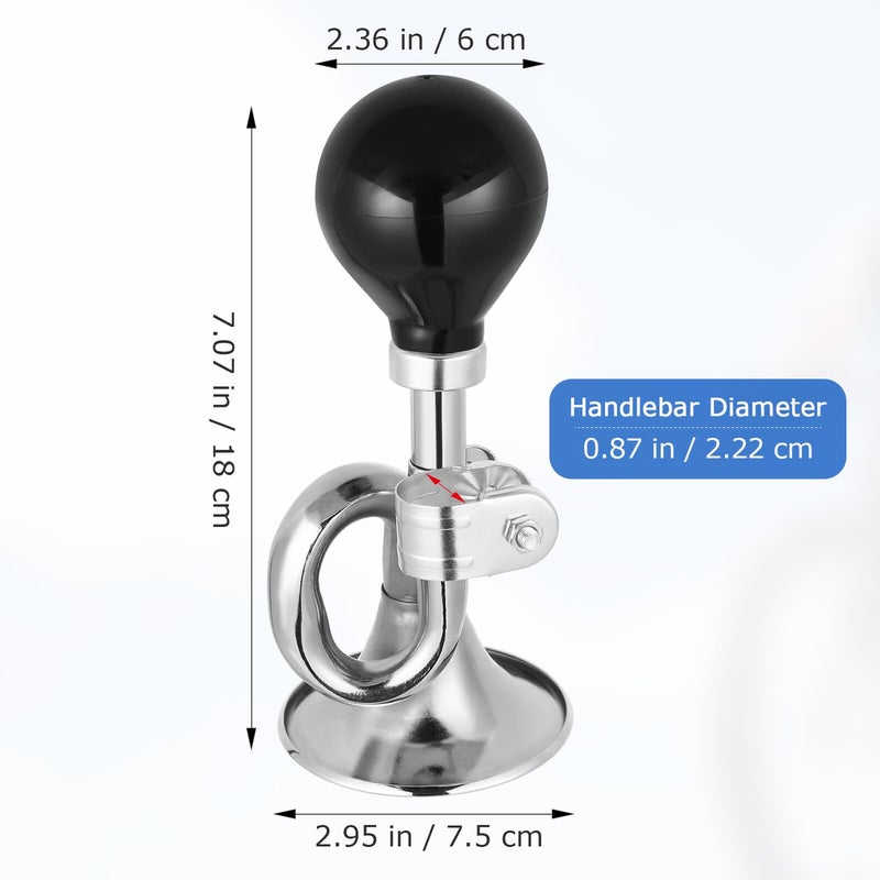 Loud Snail Bugle Bike Horn with Handlebar Mount for Road and Mountain Bikes - Image 3