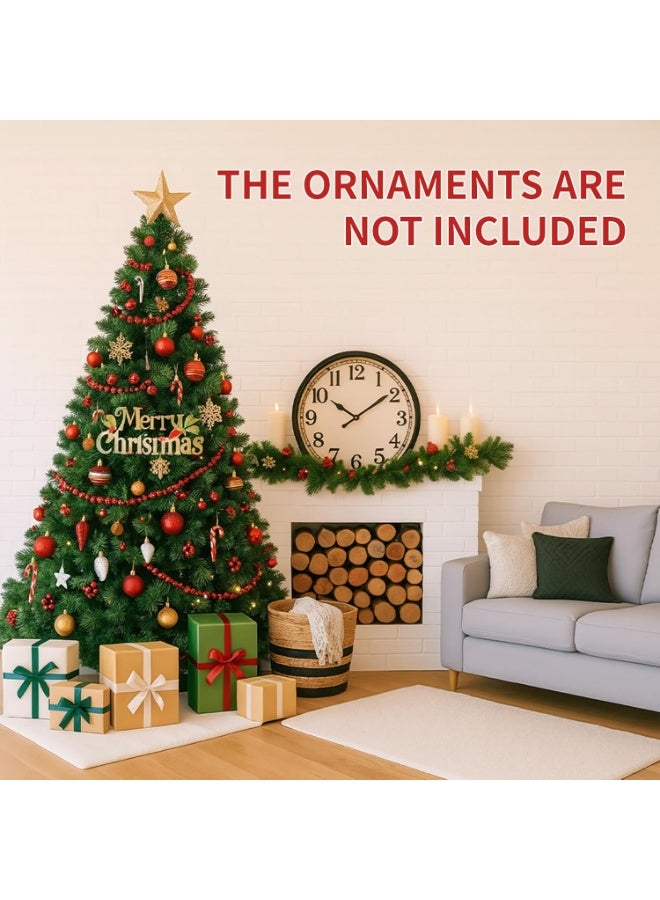 Y&D Christmas Tree  Upgraded Artificial Holiday  Pine Tree with  PVC Branch Tips, Easy Assembly, Indoor Xmas Full Tree for Office Home Store Party Home Decoration Holiday Decor - Image 2