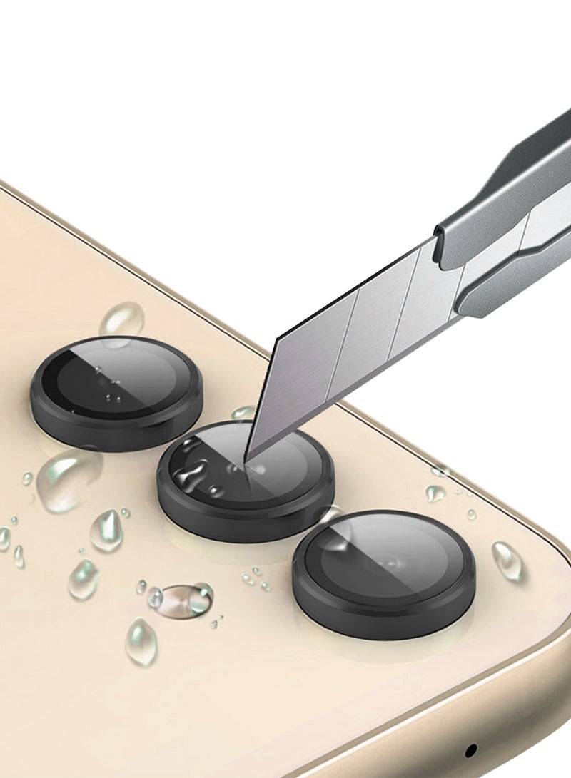 Lens protection film HD CD pattern for SAMSUNG Galaxy S23, Black - Image 5