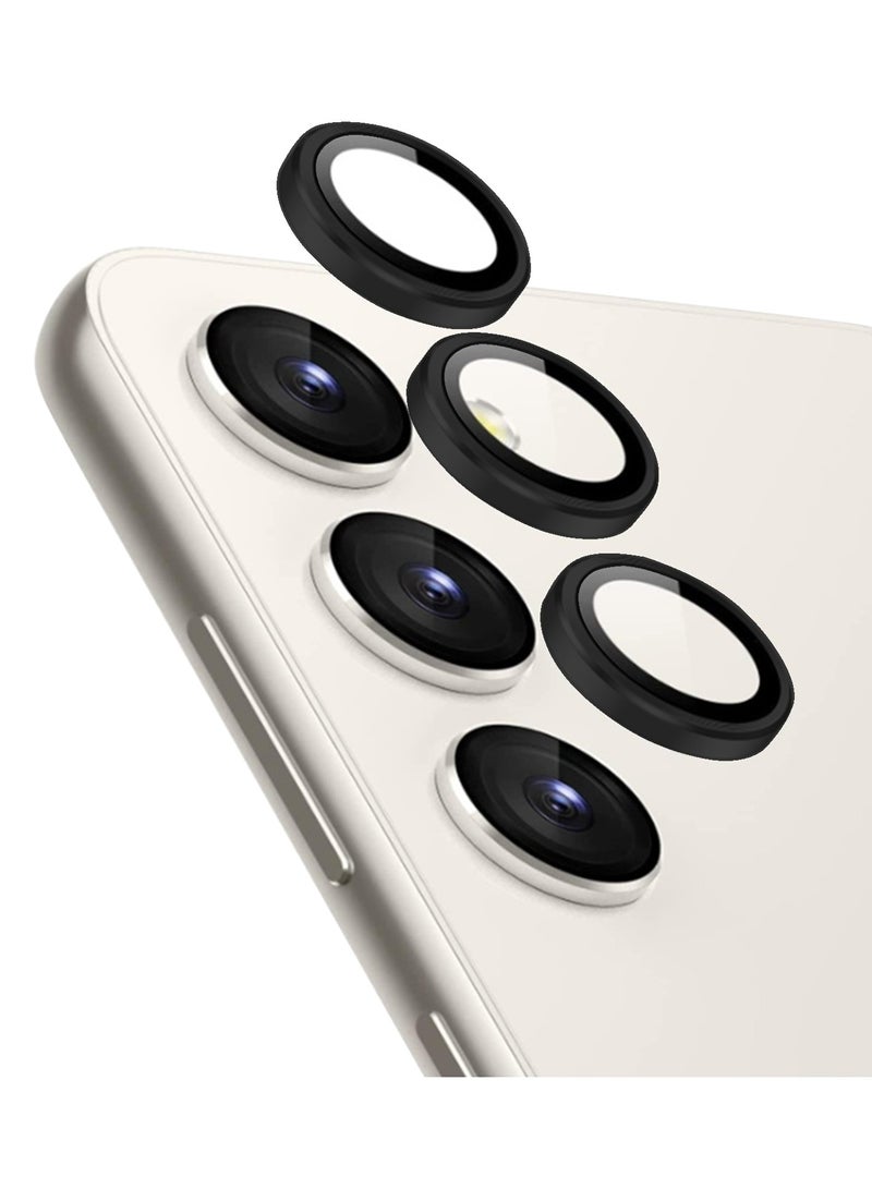 Lens protection film HD CD pattern for SAMSUNG Galaxy S23, Black - Image 1