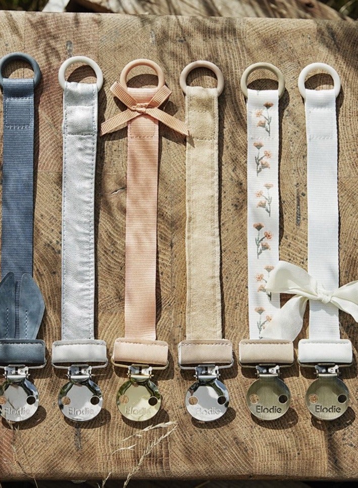 Elli Junior Elodie Details - Pacifier Clip - Vanilla White - Image 3