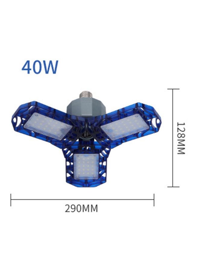 360 Degree Angle Adjustable LED Ceiling Light Blue 15x7x7cm  - Image 2