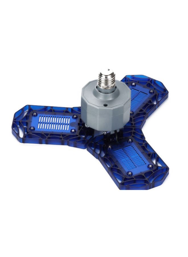 360 Degree Angle Adjustable LED Ceiling Light Blue 15x7x7cm  - Image 1