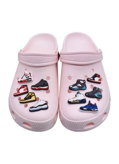 Excefore 20 Pcs Shoe Charms Jibbitz Accessories for Croc Shoe Buckle Party Favors ​Mini Basketball Decoration Charm for Women Girls Men Party Favor Wristband Decoration  - Image 2