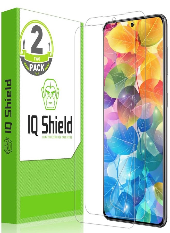 IQShield 2 Pack for Samsung Galaxy S25 Edge 6.7" Screen Protector: Clear TPU Film, Anti-Bubble, Scratch-Resistant, Case Friendly, HD Clarity for Ultimate Protection Fingerprint Unlock - Image 1