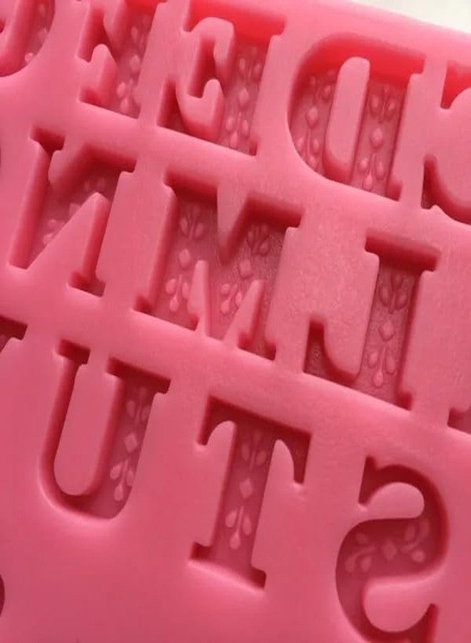 Anyana mini letters alphabet comma exclamation mark silicone mold Fondant Mould for gum paste tool Sugar paste supplies birthday cake decorating cupcake topper decoration - Image 2