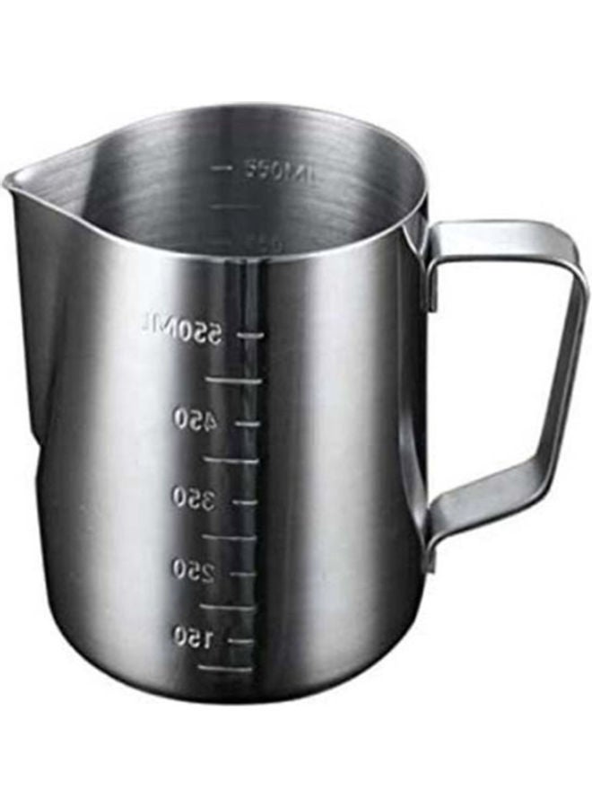 Milk Frothing Pitcher Silver 550ml - Image 1