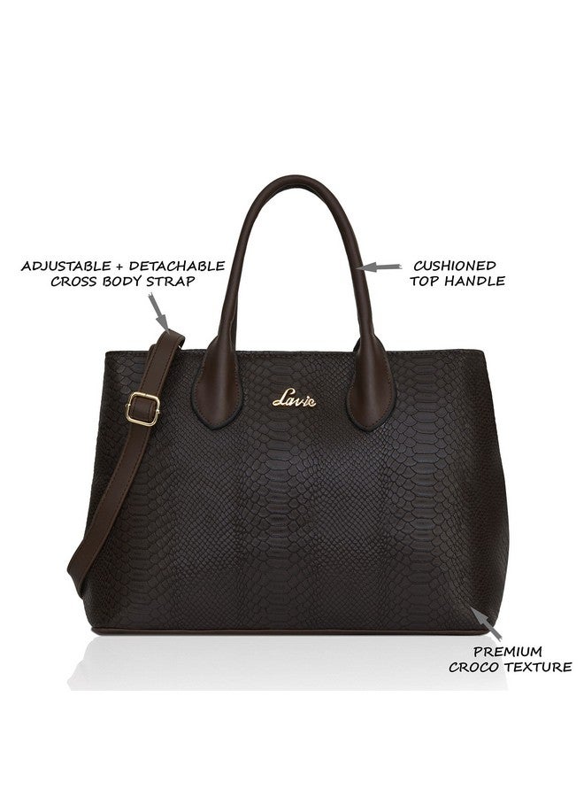 Lavie - HWBR188135N4 Spring-Summer 2019 Women's Satchel (Choco) - Image 3