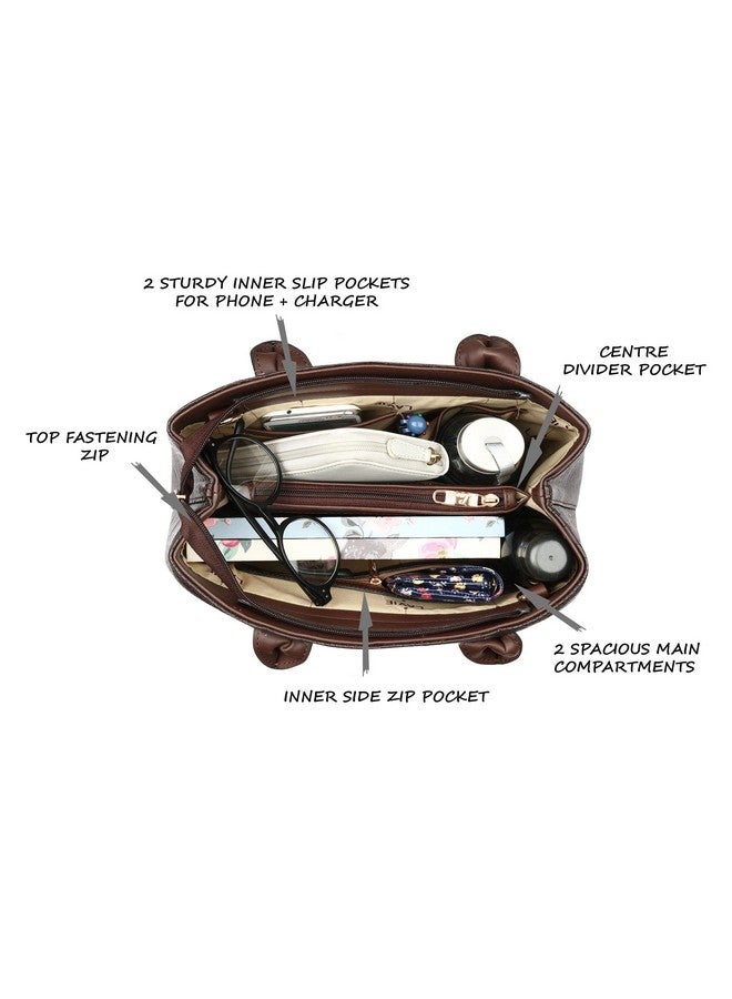 Lavie - HWBR188135N4 Spring-Summer 2019 Women's Satchel (Choco) - Image 5