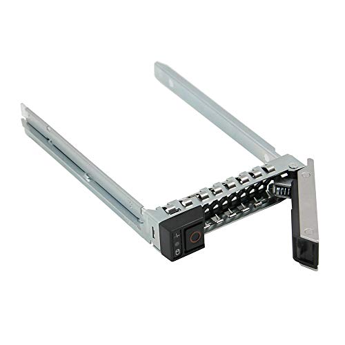linhao 2pcs Pack 2.5 inch DXD9H SAS SATA Hard Drive Caddy Tray Enclosure Compatible for Servers 14 Generation R440 R640 R740 R740xd R840 R940 R6415 R7415 R7425 - Image 3