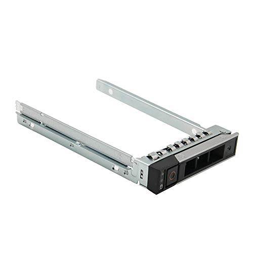 linhao 2pcs Pack 2.5 inch DXD9H SAS SATA Hard Drive Caddy Tray Enclosure Compatible for Servers 14 Generation R440 R640 R740 R740xd R840 R940 R6415 R7415 R7425 - Image 1