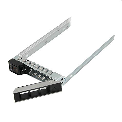 linhao 2pcs Pack 2.5 inch DXD9H SAS SATA Hard Drive Caddy Tray Enclosure Compatible for Servers 14 Generation R440 R640 R740 R740xd R840 R940 R6415 R7415 R7425 - Image 2