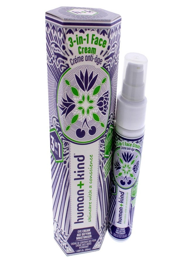 human kind Human+Kind Age-Defying Facial Cream - Smoothing, Tightening, Brightening Cream with Herbal Skin Smoothing Formula and Shea Butter - Reduce Fine Lines and Wrinkles - Vegan and Cruelty Free - 1.69 oz - Image 4