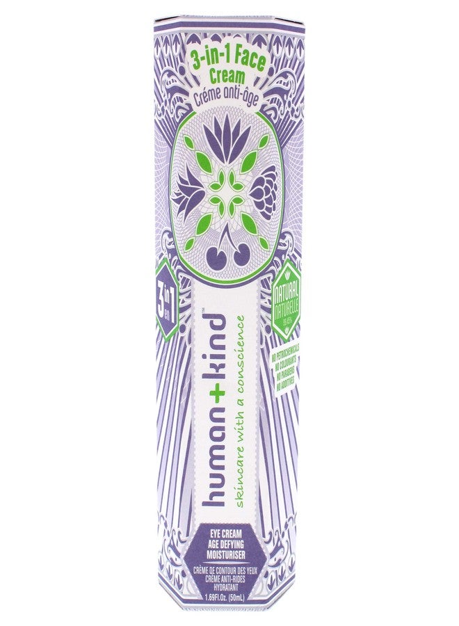 human kind Human+Kind Age-Defying Facial Cream - Smoothing, Tightening, Brightening Cream with Herbal Skin Smoothing Formula and Shea Butter - Reduce Fine Lines and Wrinkles - Vegan and Cruelty Free - 1.69 oz - Image 5