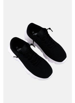 RBX Men Lace Up Training Shoes, Black  - Image 4