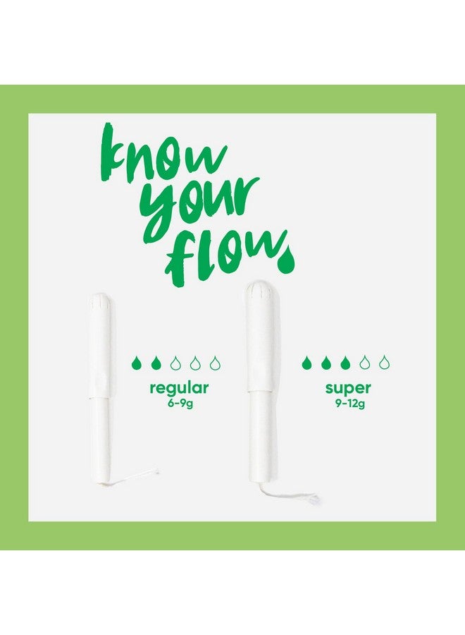 Oi Oi Organic Tampons | Regular/Super Absorbency | 100% Certified Organic Cotton, Unscented | Cardboard Applicator | Leak Free, Easy Grip | 1x14 Super Pack, 1x16 Regular Pack (30 Count) - Image 2