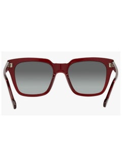 Vogue Eyewear VOGUE SUNGLASS VO5380S 292411 SIZE 50 Transparent Bordeaux Frame with  Gray LENS SQUARE unisex  - Image 4