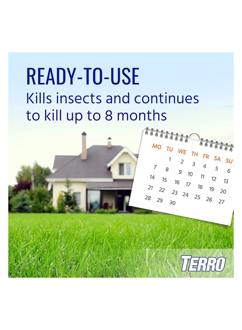 مسحوق غبار النمل TERRO T600 للاستخدام الداخلي والخارجي - يقضي على النمل، ونمل النار، ونمل النجار، والصراصير، والعناكب، والحشرات الأخرى، 1 رطل - Image 4