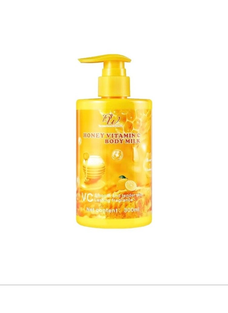DW - Honey Vitamin c Body Moisturizing Whitening Brighten Lotion 300ml - Image 1