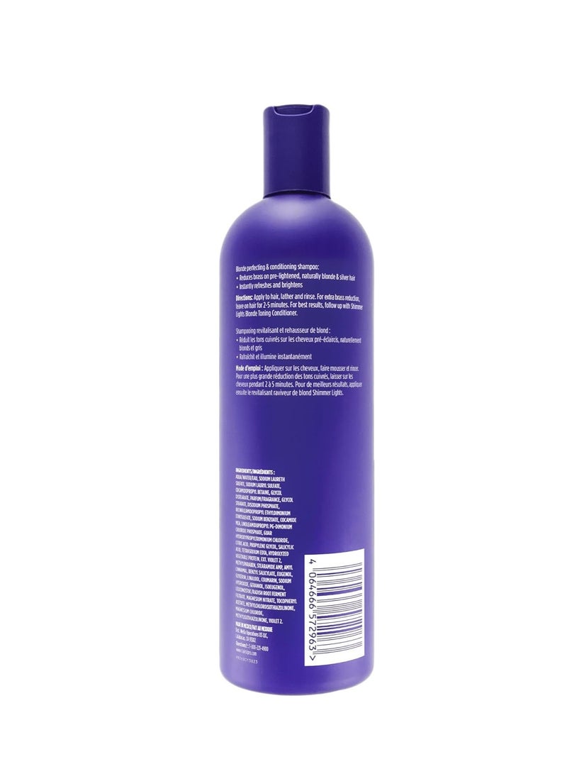 CLAIROL Professional Shimmer Lights Hair Shampoo 473ml - Image 2