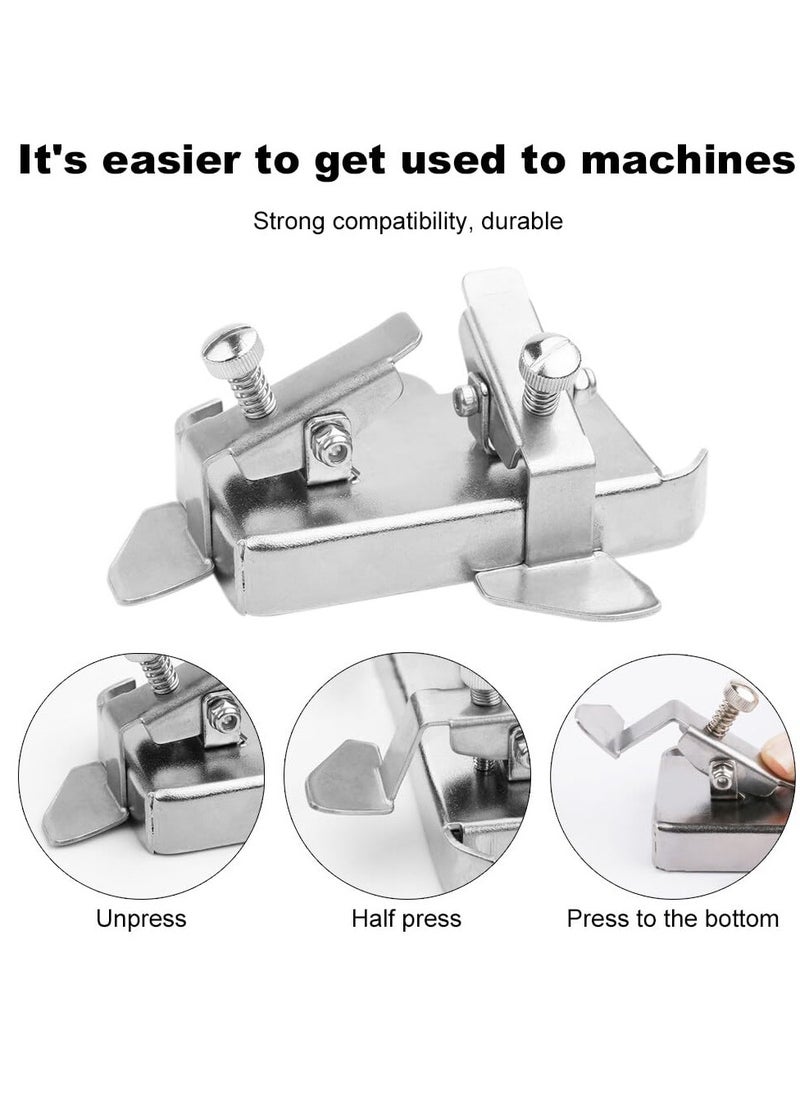 Excefore Magnetic Seam Guide for Sewing Machine, Magnetic Seam Guide, 3 Pcs Universal Seam Guide, Hemmer Guide, Multifunctional Hem Guide for Sewing Machine, Sewing Supplie Accessories  - Image 4