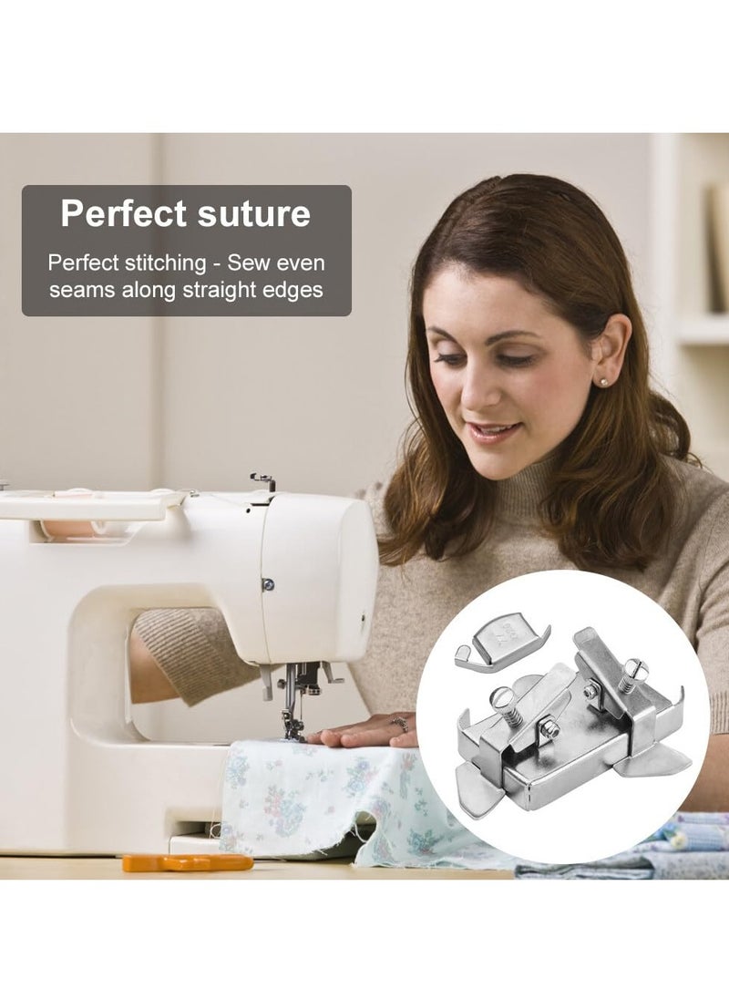 Excefore Magnetic Seam Guide for Sewing Machine, Magnetic Seam Guide, 3 Pcs Universal Seam Guide, Hemmer Guide, Multifunctional Hem Guide for Sewing Machine, Sewing Supplie Accessories  - Image 2