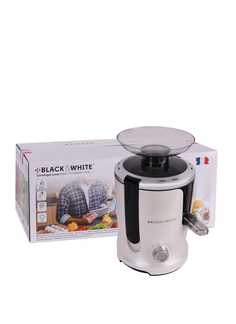 بلاك & وايت BLACK & WHITE Centrifugal Juicer BWJE1701W  - Image 1