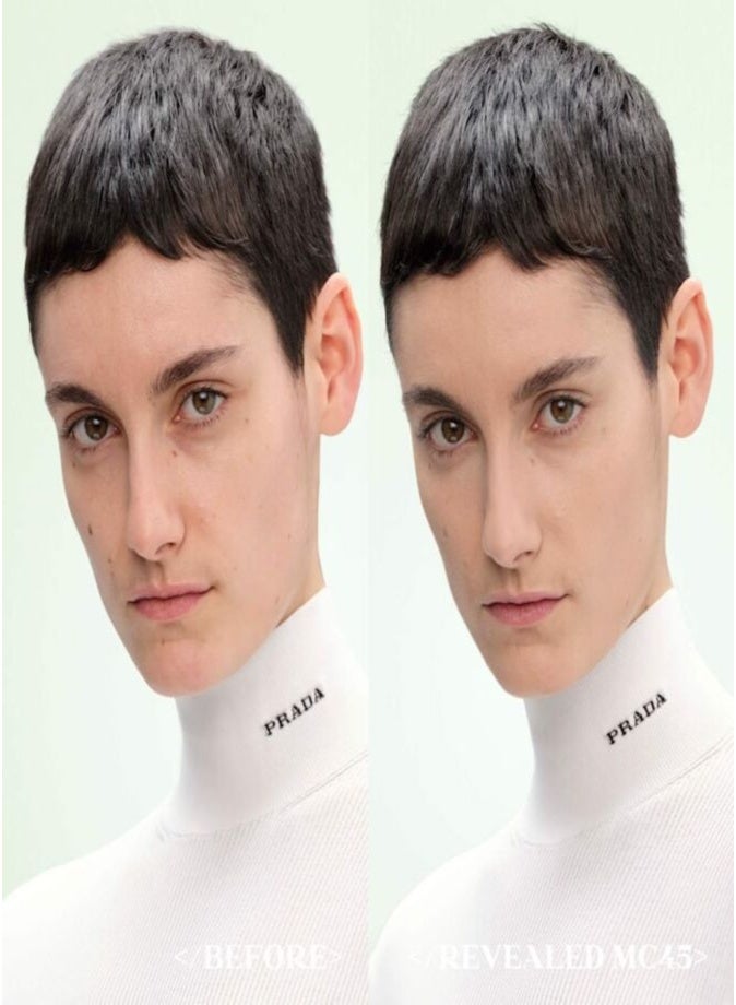 Prada Reveal Skin-Optimizing Refillable Soft Matte Foundation MC45 30ml – Long-Wear Natural Finish - Image 3