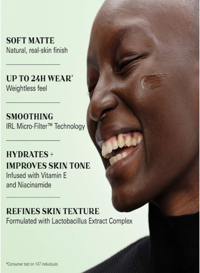 Prada Reveal Skin-Optimizing Refillable Soft Matte Foundation MC45 30ml – Long-Wear Natural Finish - Image 5