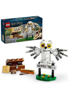 LEGO LEGO Harry Potter Hedwig At 4 Privet Drive 76425 Building Blocks Toy Set (337 Pieces)  - Image 1