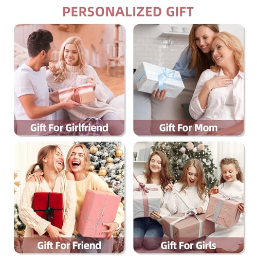 CLOUDWINGS Gifts for Teen Girl Initial Travel Duffle Bag Personalized Women Weekender Overnight Bags Gift for Daughter Kid Mom Friend College Girl Graduation TeacherPinkZ - Image 3
