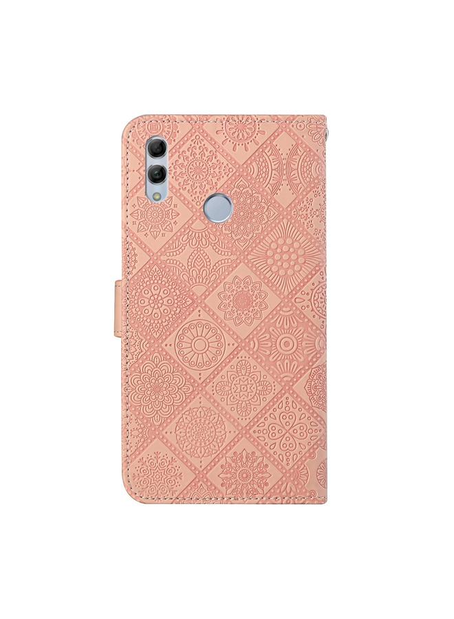 S-TOP Case For Huawei P smart 2019 / Honor 10 Lite Ethnic Style Embossed Pattern Horizontal Flip Leather Case with Holder & Card Slots & Wallet & Lanyard - Image 3