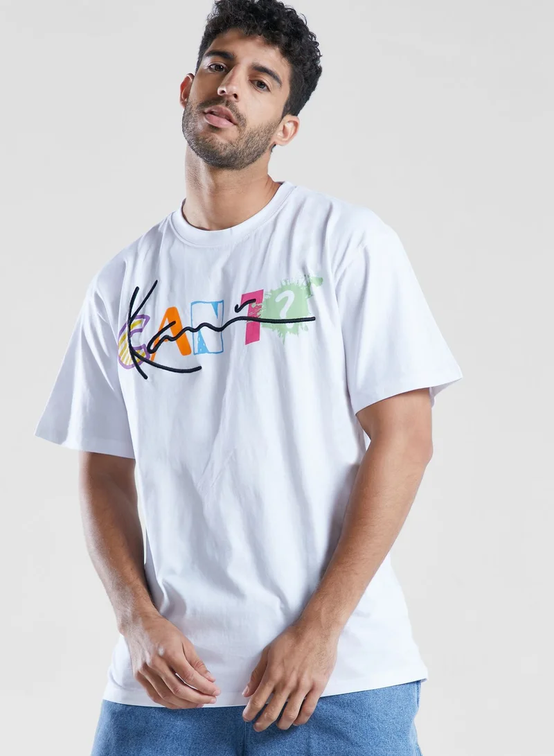 Karl Kani Signature Print T-Shirt
