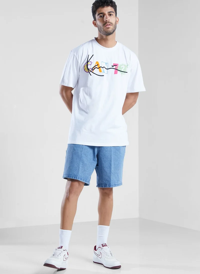 Karl Kani Signature Print T-Shirt