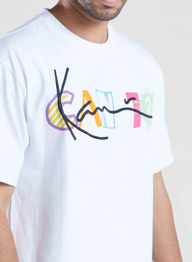 Karl Kani Signature Print T-Shirt