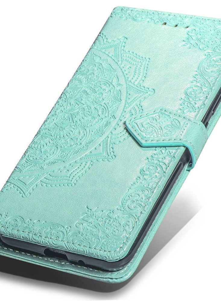Loquat Suitable For IPhone Datura Embossed Leather Case - Image 2