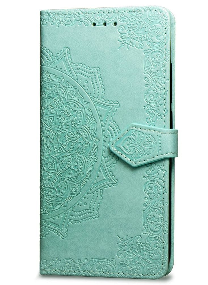 Loquat Suitable For IPhone Datura Embossed Leather Case - Image 1