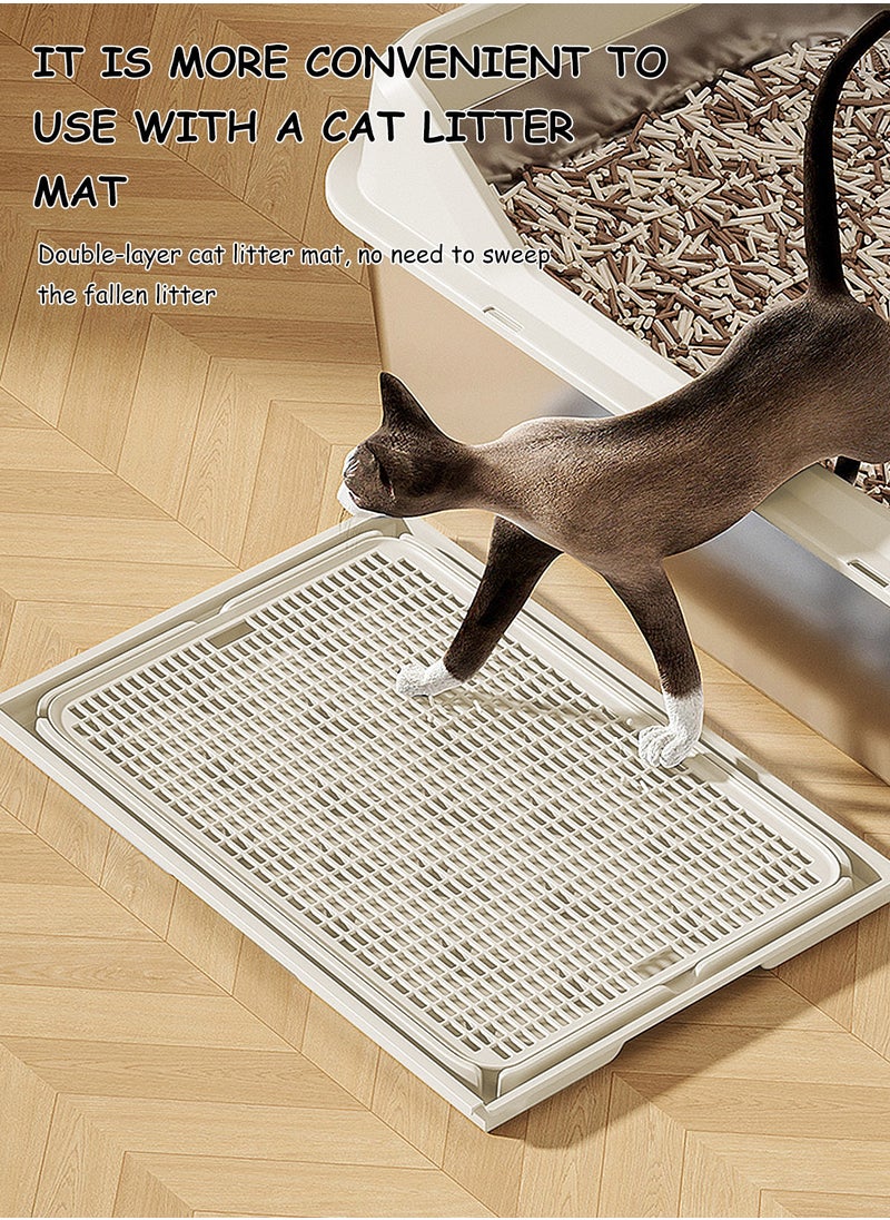 Kidle Stainless Steel Cat Litter Box Metal Cat Litter Box Extra Large Metal Litter Pan with Smooth Corners for Cat  - Image 4