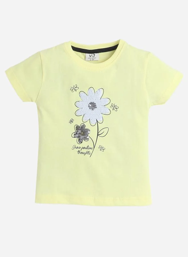 victor and jane Graphic Print T-Shirt and Striped Pyjama Set