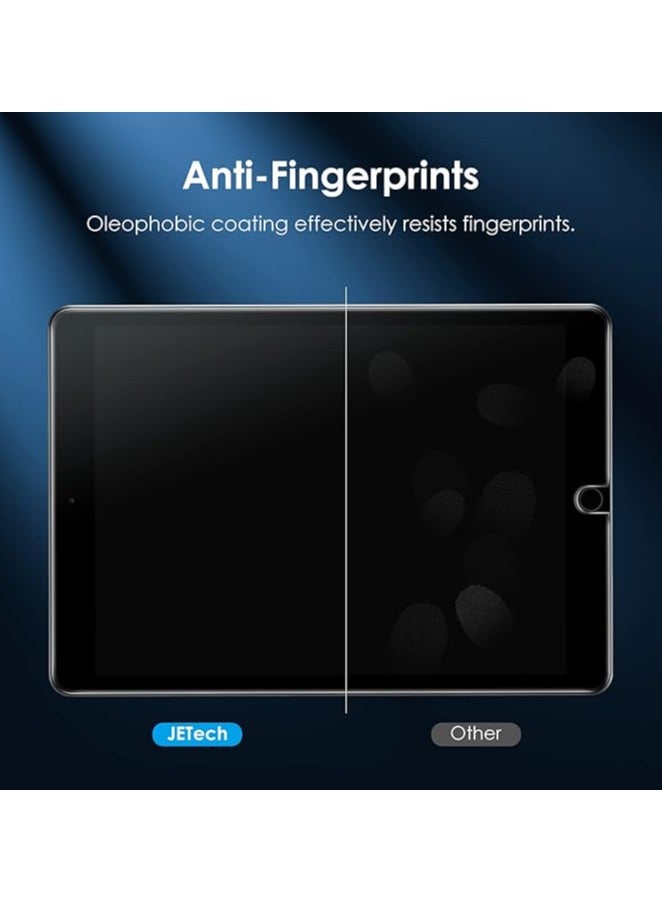 جي تيك واقي شاشة للتثبيت بلمسة واحدة لجهاز iPad مقاس 10.2 بوصة (الجيل التاسع/الثامن/السابع، 2021/2020/2019)، فيلم من الزجاج المقوى مع مجموعة أدوات المحاذاة التلقائية، شفاف عالي الدقة - Image 2