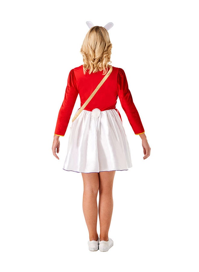 Rubies Costume Official Disney Alice in Wonderland White Rabbit Costume, Ladies Costume, Book Week and Theme Party Theme  - Image 2