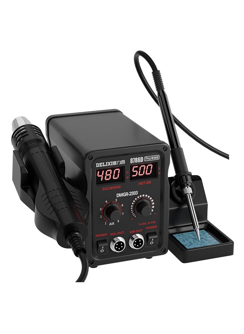 Soldering Iron Hot Air Station BGA Rework Station Phone Repair Smd Solder Tool Welding Station  - Image 2