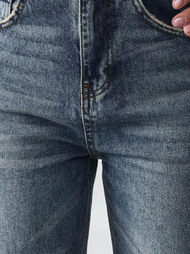 HICCUP Straight Leg Denim Jeans