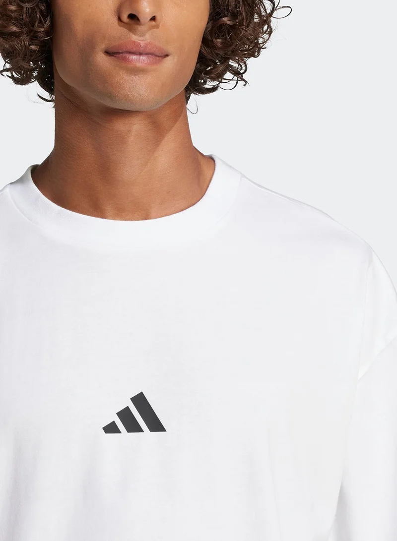 Adidas  Future Icons Small Logo T-Shirt for Men | Best Price UAE