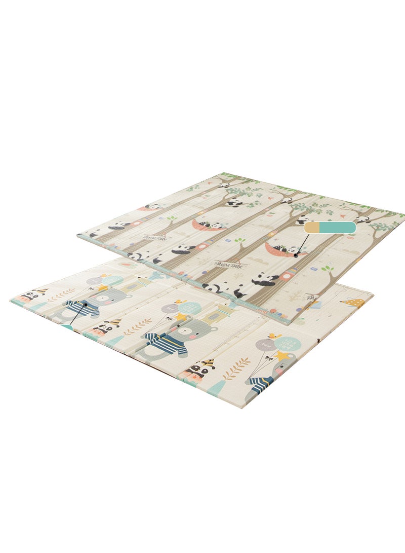 MaBaby سجادة زحف مزدوجة الجوانب كرتونية قابلة للطي لغرفة المعيشة منزل سميكة حاجز رطوبة سجادة أرضية سجادة زحف للأطفال - Image 1