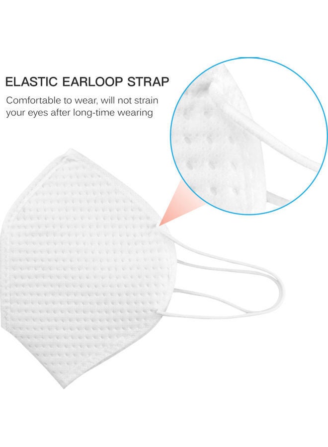 NIBEMINENT Disposable KN95 Breathable Non-woven 95% Filtration Sanitary Protective Face Mouth Mask - Image 3