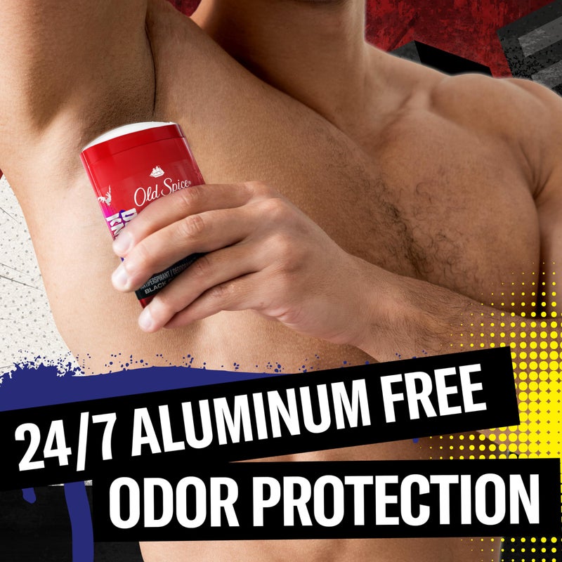 Old Spice Aluminum Free Deodorant for Men, 24/7 Freshness & Lasting Scent, Long Lasting Odor Protection, Smell Like a Hero, Batman, Black Cherry and Nightfall Scent, 3.0 oz - Image 3